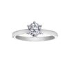 18Ct White Gold Diamond Ring – Maple Leaf Diamonds