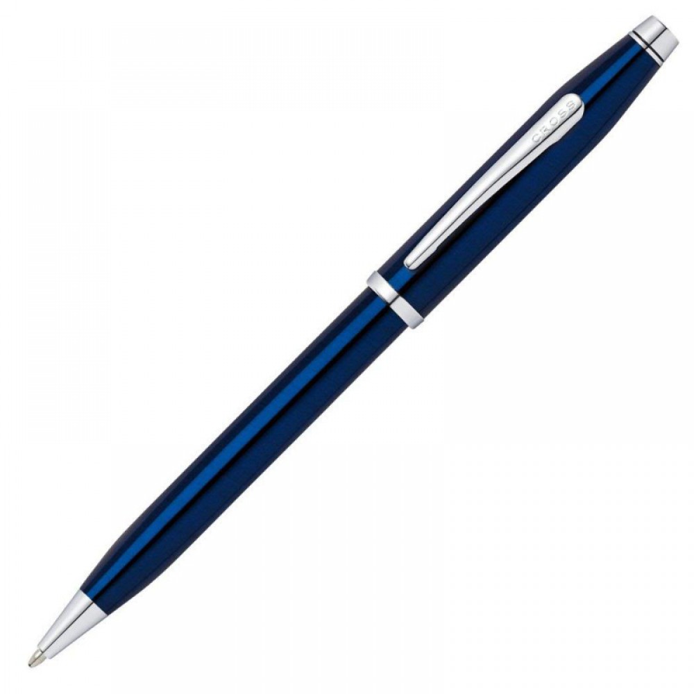Century II Translucent Blue Lacquer Ballpoint Pen