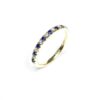 18Ct Yellow Gold Sapphire & Diamond Ring