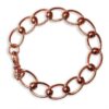 Image of handmade 9ct rose gold bracelet