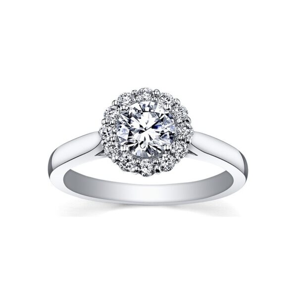 18Ct White Gold Diamond Ring - Maple Leaf Diamonds