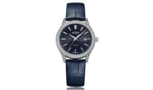 Rotary Oxford Blue Stainless Steel Quartz Watch
