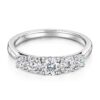 Platinum 5 Stone Diamond Ring