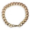 Image of handmade 9ct yellow gold bracelet