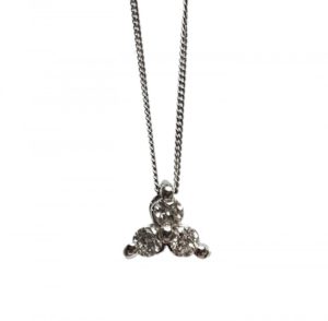 Image of 18ct white gold diamond necklace
