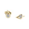 9ct Yellow Gold Diamond Earrings
