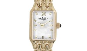 Ladies Rotary Gold Plated Bracelet Watch