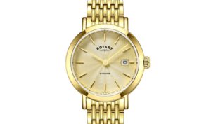 Rotary Ladies Gold Plated Bracelet Windsor Watch