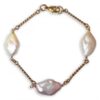 An image of 9CT YELLOW GOLD MOTHER OF PEARL BRACELET