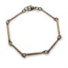 Image of handmade 9ct yellow gold bracelet