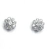 18ct White Gold Diamond Earrings