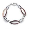 Image of 9ct white & rose gold bracelet