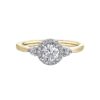 18Ct Yellow Gold Diamond Ring