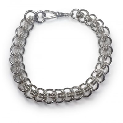 Handmade Chain Bracelet in Sterling Silver
