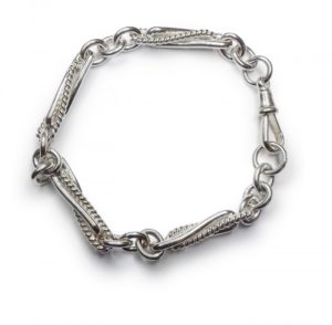 Image of handmade sterling sliver bracelet