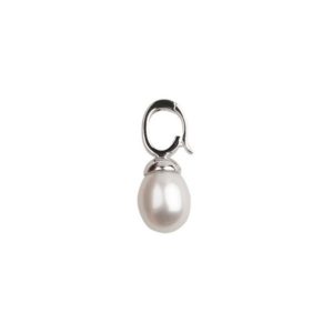 Silver Pear Pendant