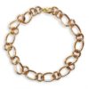 An image of HANDMADE 9CT YELLOW GOLD BRACELET