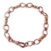 An image of HANDMADE 9CT ROSE GOLD BRACELET