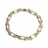 Image of unique handmade 9ct yellow gold bracelet
