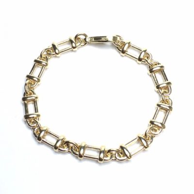 Unique Handmade 9ct Yellow Gold Bracelet