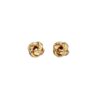 9ct Yellow Gold Knot Stud Earrings