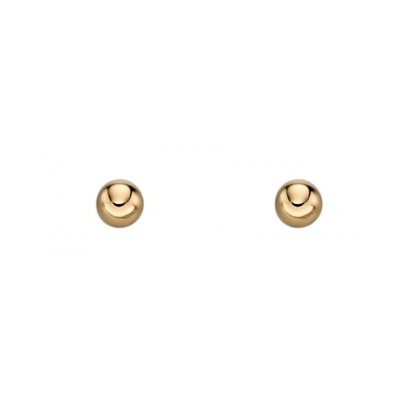 9ct Yellow Gold Ball Stud Earrings
