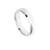 Image of 5mm low dome comfort fit wedding ring band