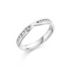 Image of cut out half eternity ring, 0.37ct