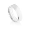 Image of 7mm white gold flat court wedding ring band