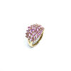 Photo of Second Hand 9ct Yellow Gold Pink Cubic Zirconia Ring