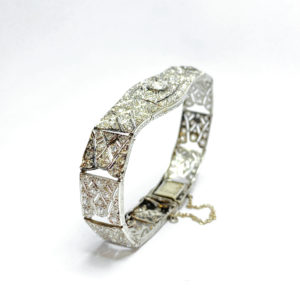 Second Hand Platinum Diamond Bracelet