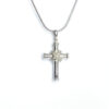 Second Hand 18ct White Gold Diamond Cross