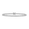 18ct White Gold Diamond Tennis Bracelet