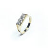 Second Hand 18ct Yellow Gold 3 Stone Diamond Ring