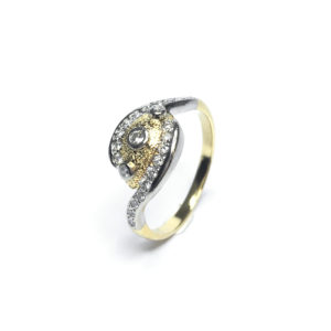 Second Hand 18ct Yellow Gold Diamond Ring