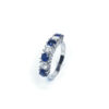 Second Hand 18ct White Gold Sapphire & Diamond Ring