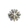 Second Hand 9ct Yellow Gold Cultured Pearl Brooch