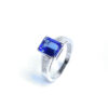Second Hand 18ct White Gold Tanzanite & Diamond Ring