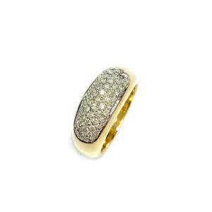 Second Hand 14ct Yellow Gold Diamond Ring