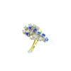 Second Hand 18ct Yellow Gold Sapphire & Diamond Ring