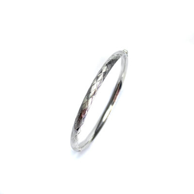 Second Hand 9ct White Gold Bangle