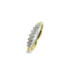 Second Hand 18ct Yellow Gold Diamond 7 Stone Ring