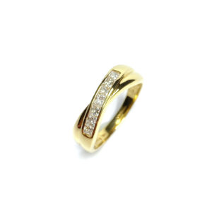Second Hand 18ct Yellow Gold Diamond Ring