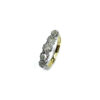 Second Hand 18ct Yellow Gold Diamond 5 Stone Ring