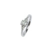 Platinum Diamond 3 Stone Ring