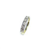 9ct Yellow Gold Diamond 5 Stone Ring