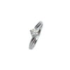 9ct White Gold Diamond Ring