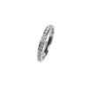 9ct White Gold Diamond Half Eternity Ring