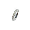9ct White Gold Diamond Half Eternity Ring