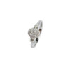 9ct White Gold Diamond Ring